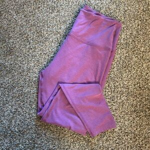 Beyond Yoga | Purple Cropped Leggings